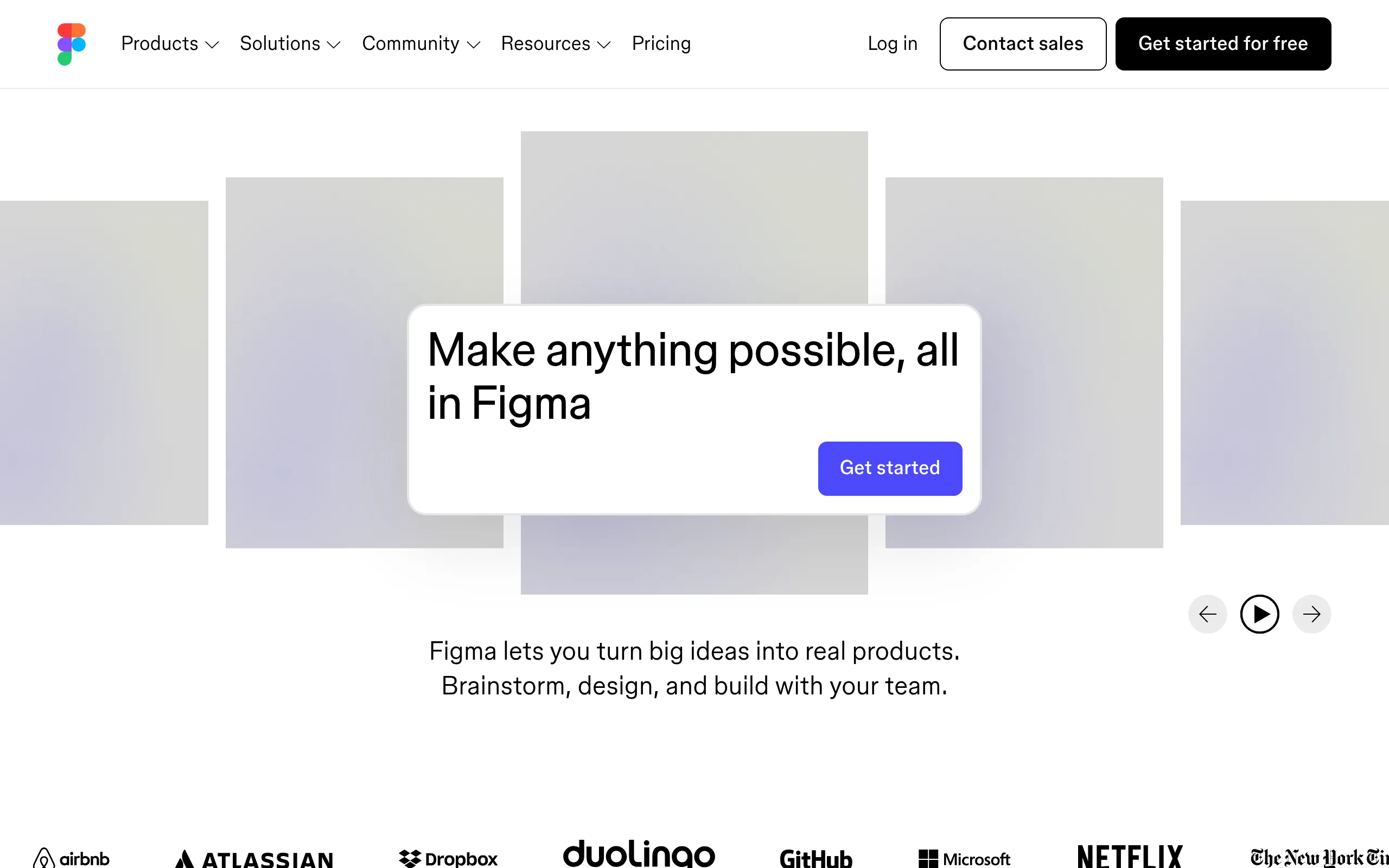 Screenshot of Figma